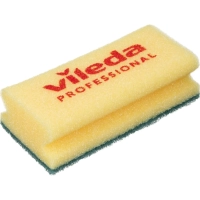 Губки абразивная Vileda Professional средней жесткости, 7,10шт. 101404