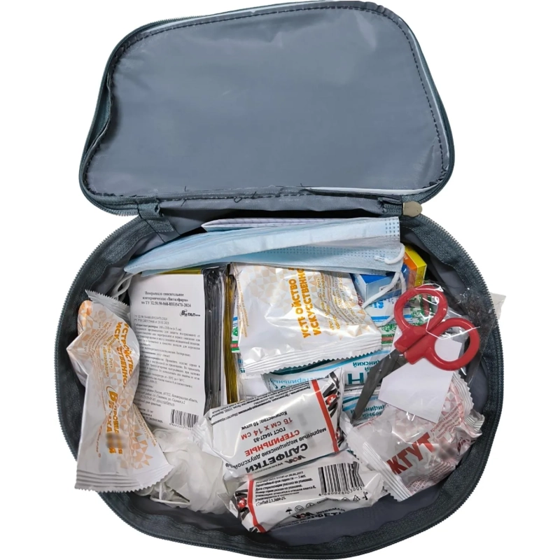 Аптечка первой помощи работникам пр.№262н ф.13. 54108 текст.сумка