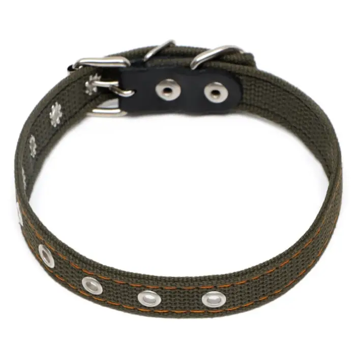 Ошейник брезентовый двухслойный, безразмерный, 50&times;2 см, ОШ 22-45 см