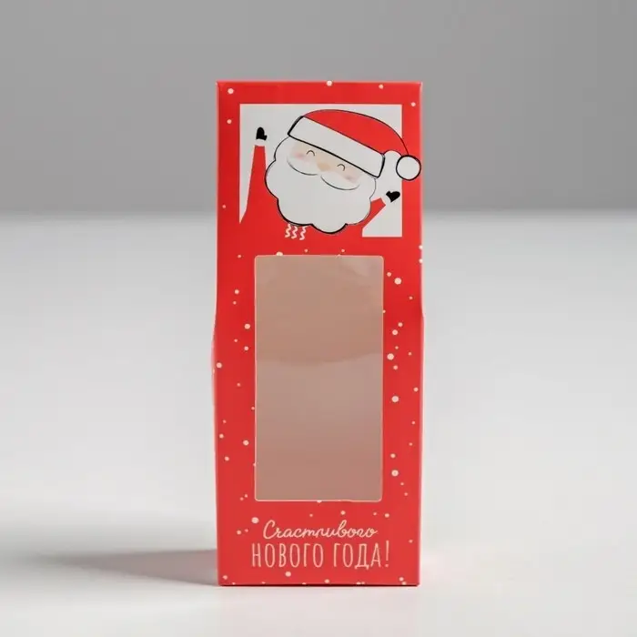 Коробка складная «Счастливого Нового года», 6 х 14.5 х 3.5 см Коробка складная «Счастливого Нового года», 6 х 14.5 х 3.5 см