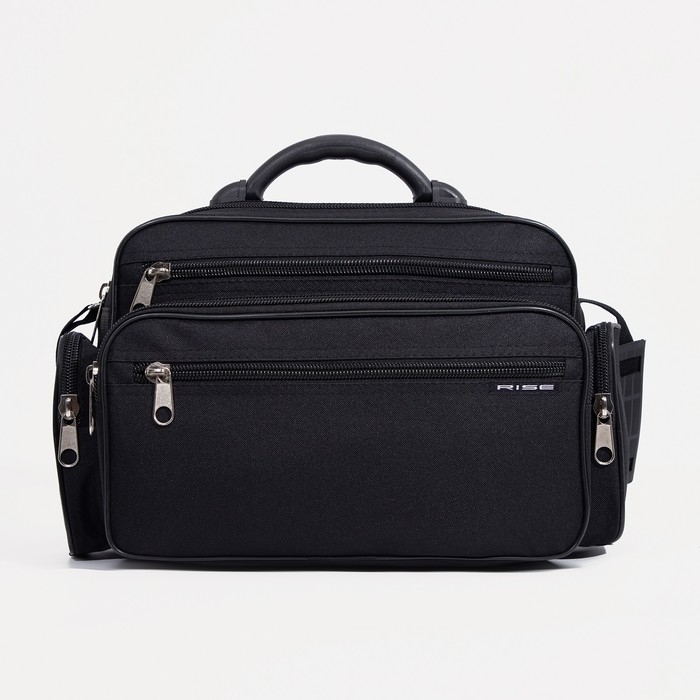 Сумка мужская RISE, цвет чёрный Сумка мужская RISE, цвет чёрный