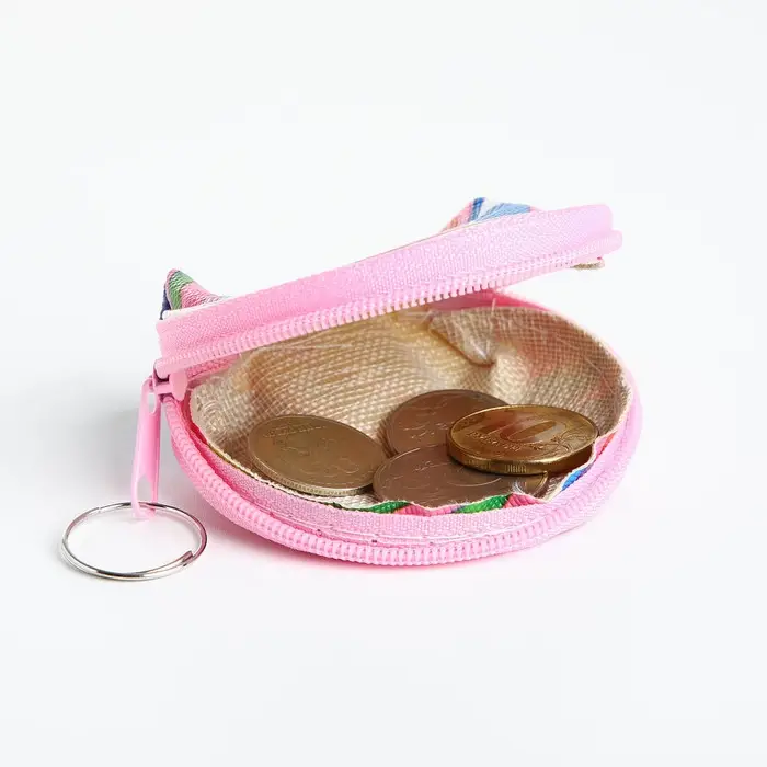 Кошелёк монетница детская на молнии «Выбражулька», цвет МИКС