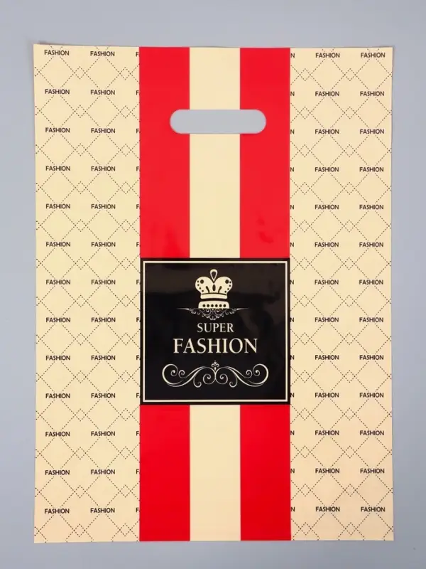 Пакет полиэтиленовый с вырубной ручкой "Люкс" 30 х 40 см 60 мкм