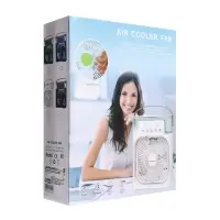 Вентилятор настольный с увлажнителем LOF-06, портативный, 3 скорости, питание USB, чёрный