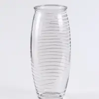 Ваза &laquo;Бриз&raquo;, дымка, h=23 см, стекло, прозрачная