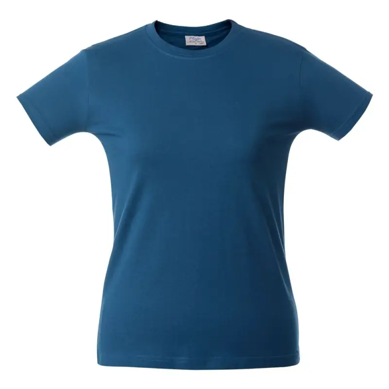 Футболка женская Heavy Lady ярко-синяя, размер XS