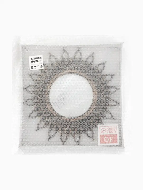 Зеркало настенное Sunshine, d зеркальной поверхности 10.5 см, цвет &laquo;состаренное золото&raquo;