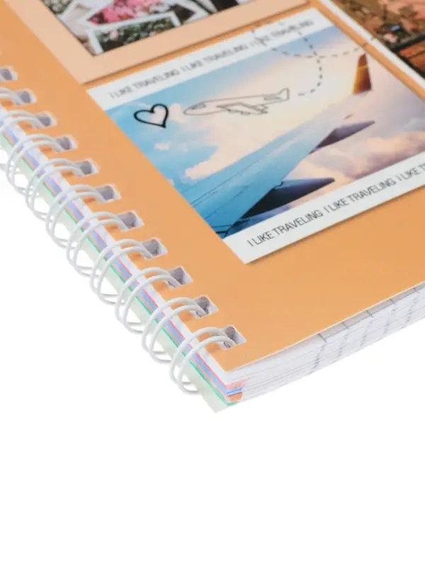 Тетрадь А4 80л кл Hatber Тетрадь А4 80л кл Hatber "TRAVEL", на греб, перф на отрыв, многоцв срез, глянц лам 2В МИКС