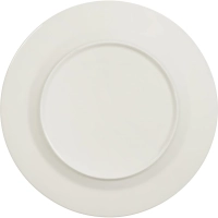 Тарелка Makalu, D267мм, фарфор, белая 6шт/уп