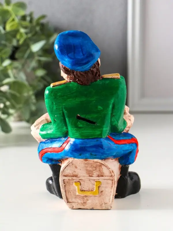 Копилка "Казак гармонист" 17,5х11х10,5 см