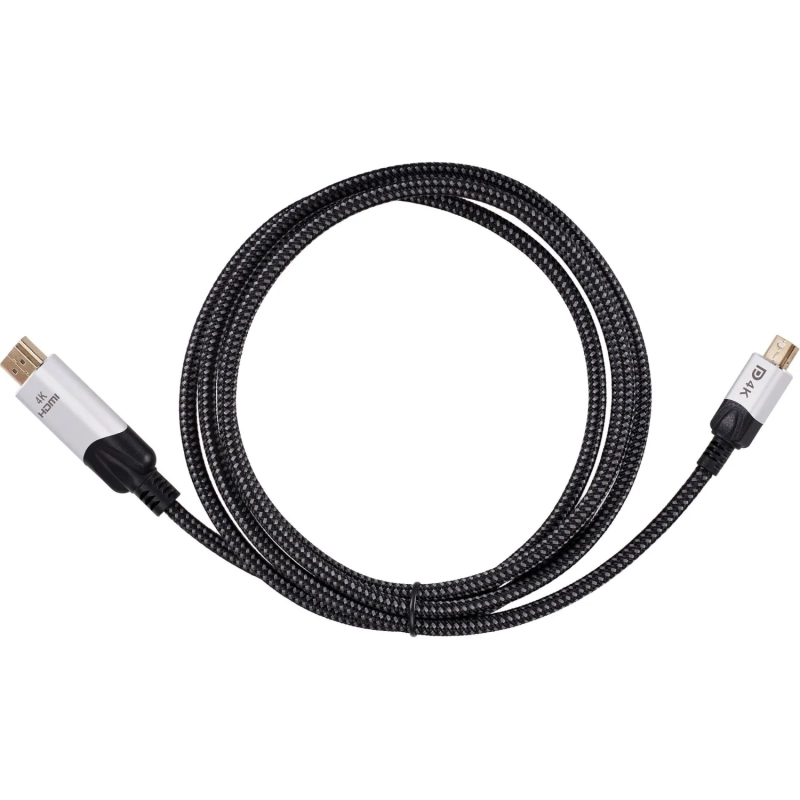 Кабель -переходник miniDisplayPort M-> HDMI M 4K@60Hz 1.8m VCOM(CG615M-1.8)