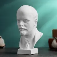 Бюст &laquo;Ленин В.И.&raquo;, фигурка гипс, 13&times;8&times;8 см