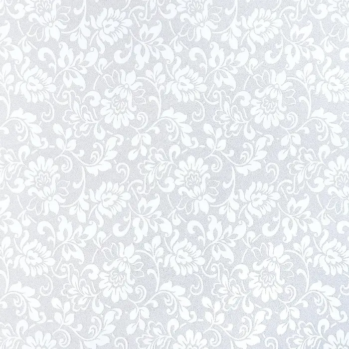 Плёнка витражная &laquo;Орнамент&raquo;, 45&times;200 см, белая