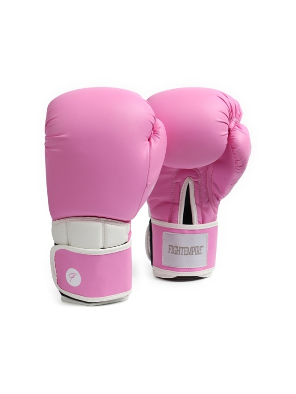 Боксерские перчатки FIGHT EMPIRE, ROSY, розовые, размер 12 oz
