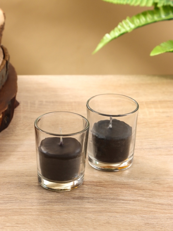 Набор свечей "BALLY BAND" 60 гр, чёрный деним