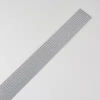Зеркальная мозаика клеевая, 0.5&times;0.5 см, 8 рядов 4 см, 91&plusmn;2 см, серебряное стекло