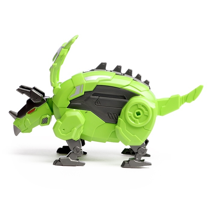 Робот-динозавр «Хасмозавр», трансформируется в яйцо, цвет зелёный