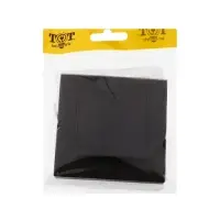Выключатель TOT Matte Glass, 10 А, 1 клавиша, с подсветкой, скрытый монтаж, стеклянная рамка, чёрный