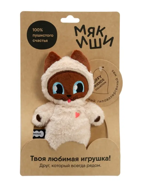 Мягкая игрушка &laquo;Котёнок Тай&raquo;, Пушистики, 18 см