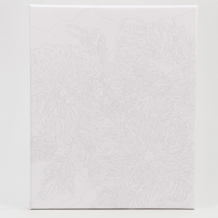 Картина по номерам на холсте с подрамником и золотой краской «Нежность цветов», 40 х 50 см Картина по номерам на холсте с подрамником и золотой краской «Нежность цветов», 40 х 50 см