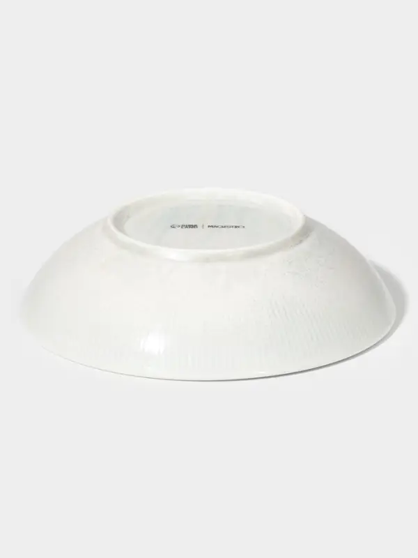 Тарелка глубокая Magistro Willow, d=20.4 см, 800 мл, фарфор, голубая