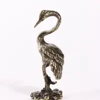 Фигурка декоративная &laquo;Журавль&raquo;, металл, 2.9&times;1.6&times;5.1 см