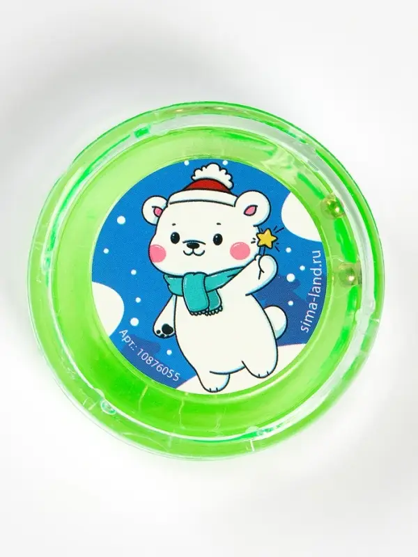 Йо-Йо «Новый год» зверята, d= 5,5 см