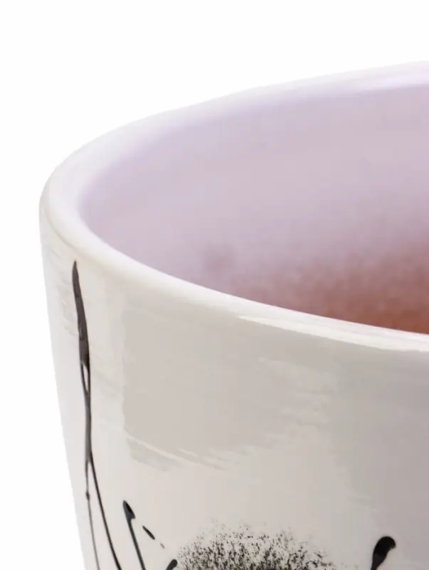 Набор горшков цветочный поддоном 4 шт 0,4 / 1 / 2,5 / 5 л керамика Птички бел Набор горшков цветочный поддоном 4 шт 0,4 / 1 / 2,5 / 5 л керамика Птички бел