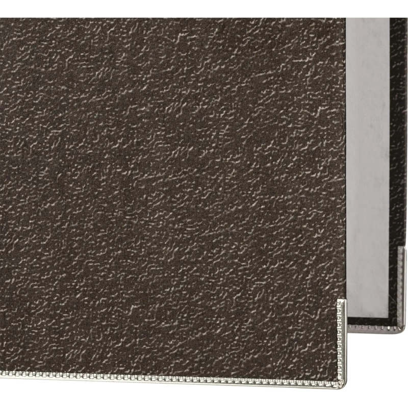 Папка-регистратор мрамор ,80 мм Элементари , мет уголк.,бум./бум.,черн