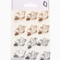 Брошь "Почтовый голубь", цвет микс (неделимая фас 12шт)