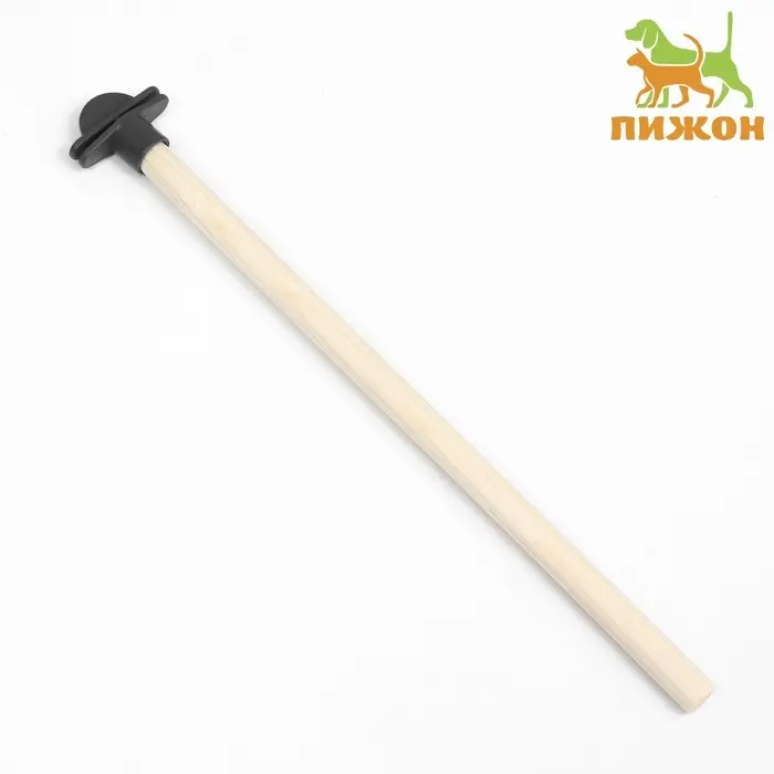 Жёрдочка для птиц &laquo;Пижон&raquo;, 26&times;1.2 см, средняя, дерево, бежевая