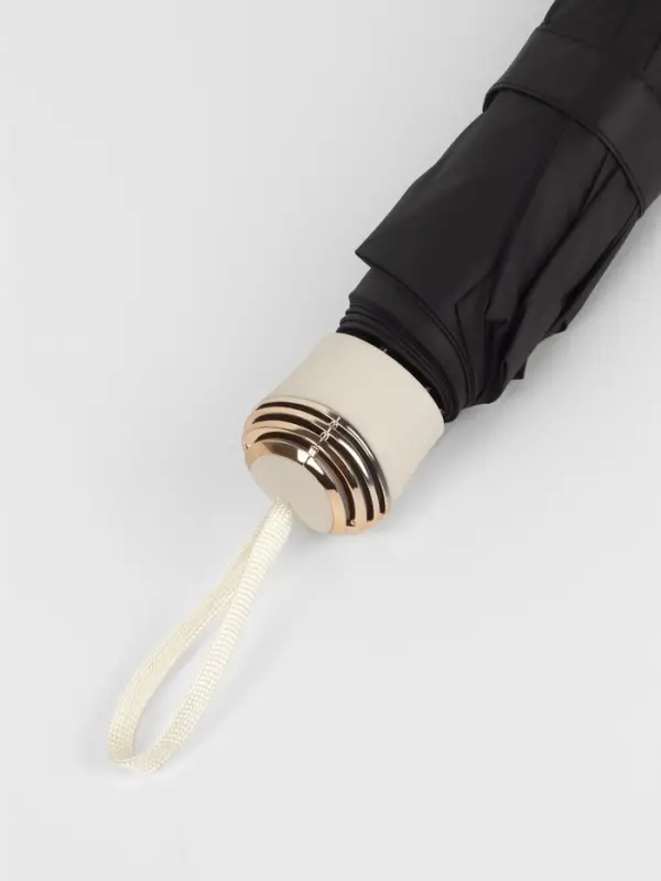 Зонт механический &laquo;Фиалки&raquo;, эпонж, 4 сложения, 8 спиц, R=47/55 см, d=94 см, МИКС