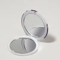 Зеркало складное &laquo;Единороги&raquo;, d=7 см, рисунок МИКС