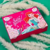 Подарочная коробка, складная &laquo;Яркой весны&raquo;,21х15х5 см, Принцессы