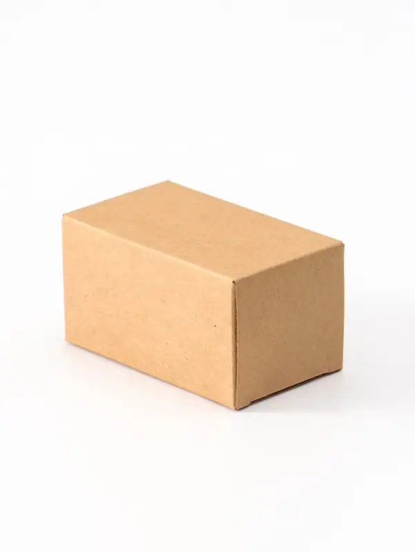 Коробка складная крафт 5,3х4,8х8,8 см