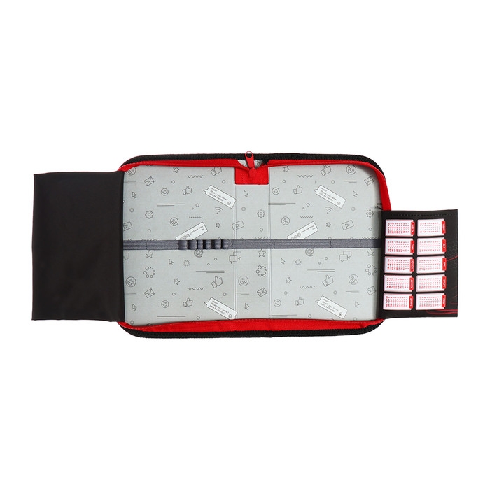 Пенал 1 секция 140 х 210 х 40 мм, откидной карман и косметичка, тканевый, Calligrata TOP Content Пенал 1 секция 140 х 210 х 40 мм, откидной карман и косметичка, тканевый, Calligrata TOP Content "Крутая тачка"