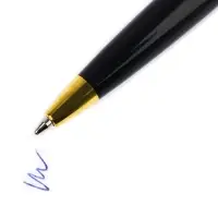 Ручка шариковая, синяя паста, набор 3 шт. &laquo;Настоящий герой&raquo;