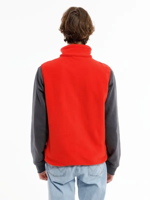 Жилет флисовый унисекс Nesse, красный, размер XS/S