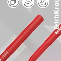 Акриловые маркеры 12 цветов ErichKrause Slim Jolly Friends, пулевидный наконечник