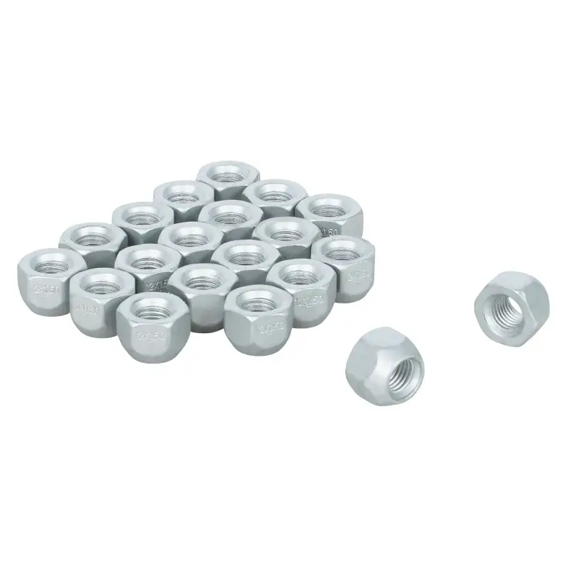 Гайка колесная M12x1,5x16, конус, ключ 21, открытая, дакромет для а/м Mitsubishi/Hyundai