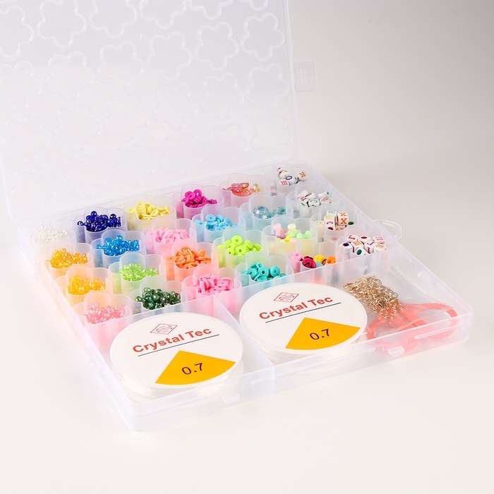 Набор для творчества «Украшение из бусин. Цветы» Набор для творчества «Украшение из бусин. Цветы»