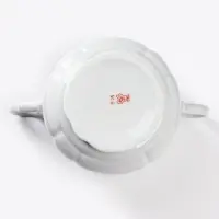 Сахарница Добрушский завод &laquo;Романс&raquo;, 550 мл, фарфор, белая