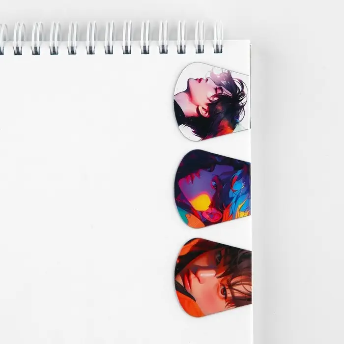 Закладки магнитные для книг, 3 шт «Айдолы» Закладки магнитные для книг, 3 шт «Айдолы»