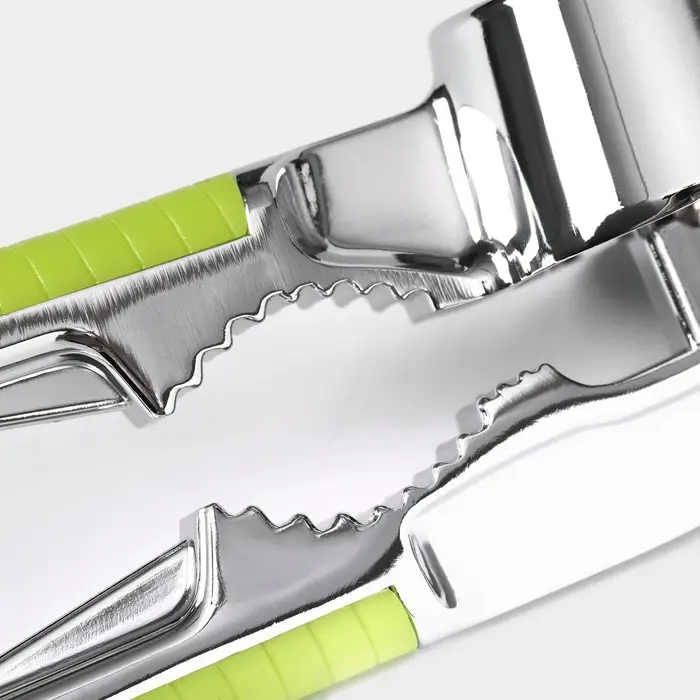 Пресс для чеснока Доляна &laquo;Велес&raquo;, 16.5 см, салатовый