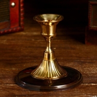 Подсвечник "Таврия" латунь, 9х9х9 см