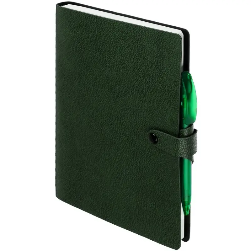 Ежедневник Strep Front на заказ, недатированный, зеленый Ежедневник Strep Front на заказ, недатированный, зеленый