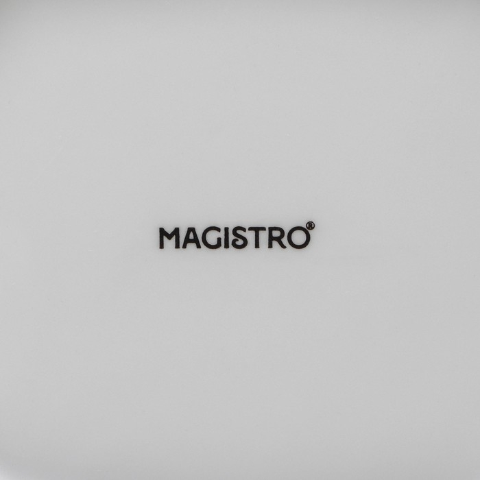 Форма для выпечки из жаропрочной керамики Magistro «Овал. Каспар», 270 мл, 17×10×3,7 см Форма для выпечки из жаропрочной керамики Magistro «Овал. Каспар», 270 мл, 17×10×3,7 см