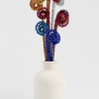 Синельная проволока, набор 100 шт., МИКС с блеском, 30 см