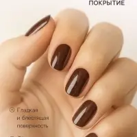 Лак для ногтей Jeanmishel, ореховый, глянцевый, тон 465, 6 мл