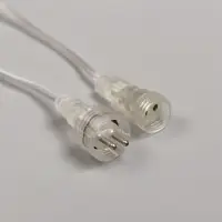 Гирлянда &laquo;Сосульки&raquo; 3&times;0.5 м, IP44, прозрачная нить, 288 LED, свечение белое с эффектом стекания, 12 В